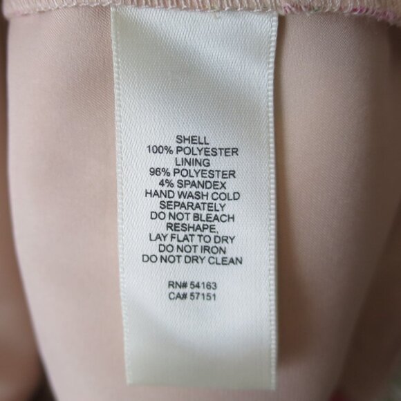 Eliza J Embroidered Floral V-Neck Sheath Dress Size 4 - Picture 9 of 9